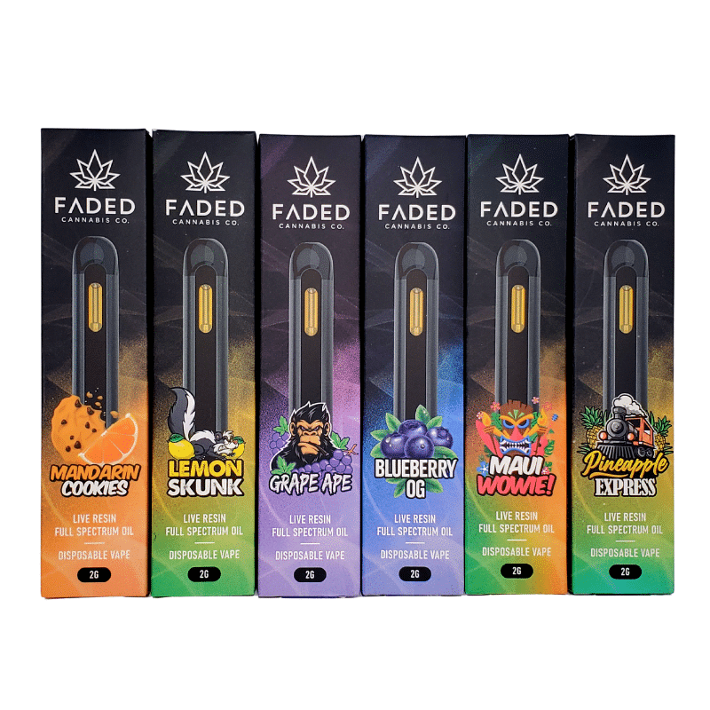 Faded Live Resin FSE Disposable Pen (2 Gram)